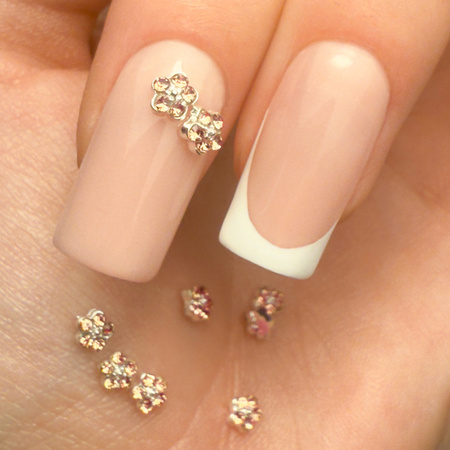Decorazioni per unghie con fiori 3D MollyNails K1125, 10 pezzi