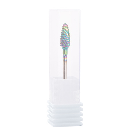 Professional cobalt-tungsten rainbow bur, Flame M 3/32" No. 3