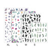 SWA75 Self-Adhesive Heart-Shaped Nail Stickers