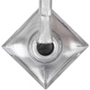 Lakier do stempli i stampingu MollyNails PRO Stamping Chrome srebrny silver 10ml