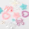 Boîte à bijoux décorée de nœuds, d'étoiles et de cœurs BKHZ-014