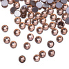 Glas-Strasssteine für Nägel SS10 Light Peach ca. 50 Stück