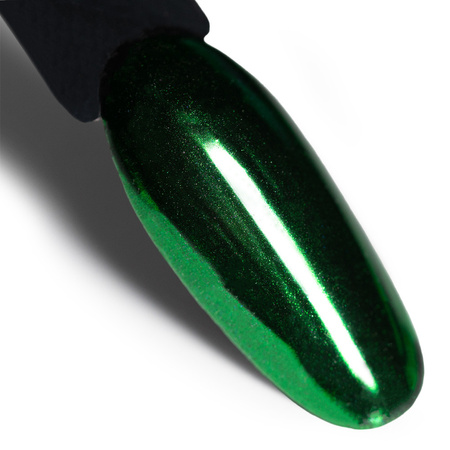 Spiegelglanz-Puder für die Nagelverzierung MollyLac Glass Effect Green Nr. 9