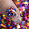 Pop-Up! Pecas, confeti, gotitas, puntitos y círculos Princess Nails para decorar las uñas N.º 6, 20 g