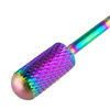 Professioneller Kobalt-Wolfram-Fräser, Regenbogenmodell, Barrel Smooch Top M 3/32" Nr. 5