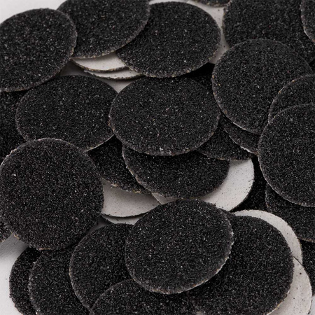 Discos abrasivos de recambio de grano 80 para PodoDisk, tamaño S, 15 mm, 50 unidades