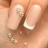 MollyNails K1125 3D flower nail decorations, 10 pieces