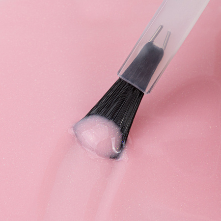 Baza kauczukowa elastyczne paznokcie manicure pedicure S.O.S. Antidotum MollyNails Sparkling Mousse 10g