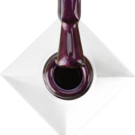 LED/UV Gel Polish Cat Eye Seduction No. 246 Plum Night MollyNails HEMA/Di-HEMA Free 8g