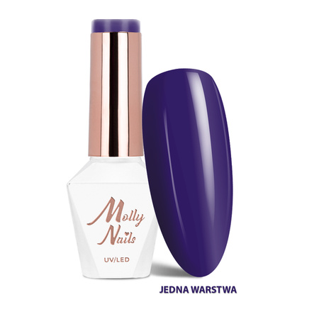 LED/UV Gel Polish The Trend Edit No. 305 Nightfall by MollyNails, HEMA/Di-HEMA Free, 8g