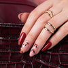 LED/UV Gel Polish The Trend Edit No. 301 Burgundy Edit MollyNails HEMA/Di-HEMA Free 8g