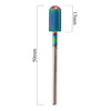 Professioneller Kobalt-Wolfram-Fräser, Regenbogenmodell, Barrel Smooch Top M 3/32" Nr. 5