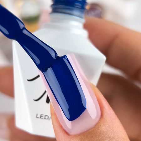 LED/UV Gel Polish "The Trend Edit" No. 306 Deep Navy by MollyNails, HEMA/Di-HEMA-Free, 8g