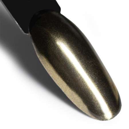 Spiegelglanz-Puder für die Nagelverzierung MollyLac Glass Effect Golden Nr. 1