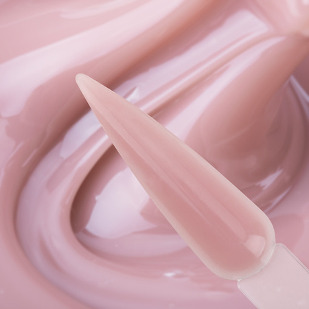 HEMA/Di-HEMA-freies Nagelaufbaugel mit Teebaumöl von MollyNails HerbaLine Nude Love by Gosia Kruś, 15 g