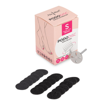 Disco per pedicure Pododisk: set composto da albero, disco e dischi intercambiabili S 15 mm