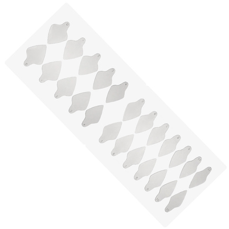Self-adhesive silicone molds for Dual Form short tips ST012-4 MollyLac 24 pcs.