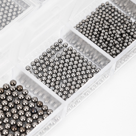 Schmuckkästchen mit MollyNails-Verzierungen, schwarz, 1000 Stück