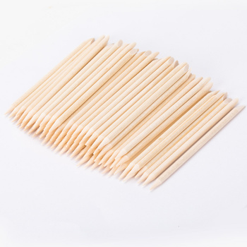 Palillos de madera de naranjo, 100 unidades, 9,5 cm de largo