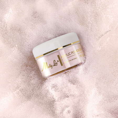 MollyLac Acrylic Powder Apricot Cover 15 g