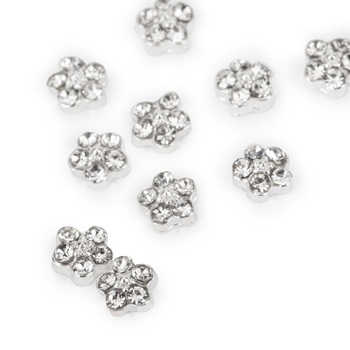 MollyNails K1122 3D flower nail decorations, 10 pcs