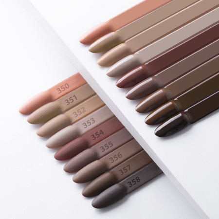 MollyNails Hybridlack Choco Dreams Cocoa Cookie, HEMA/Di-HEMA-frei, 8 g, Nr. 358