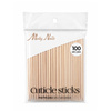 Bastoncini di legno d'arancio MollyNails, 100 pezzi, lunghezza 11 cm