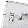 Trousse à maquillage M pour vernis à ongles Diamond 3D, blanche