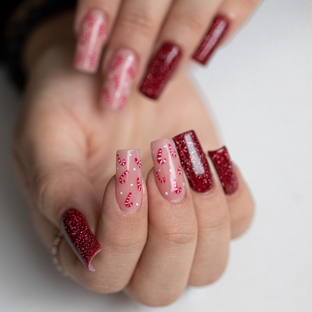 Gel modellante per unghie HEMA/Di-HEMA Free con olio di melaleuca MollyLac HerbaLine Nude Love by Gosia Kruś 50 g