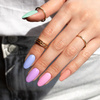 Vernis hybride MollyNails Yoghurt Marshmallow sans HEMA/Di-HEMA, 8 g, n° 121