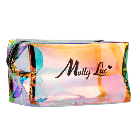Transparente Kosmetiktasche/Stiftetui mit Hologramm von MollyLac, 1 Stück