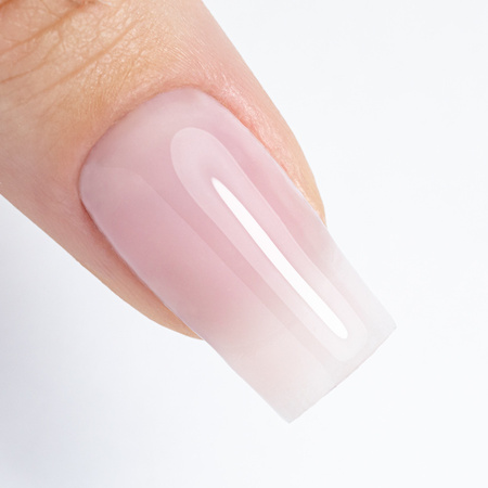 Base caoutchouc pour ongles souples, manucure et pédicure, pour décorations S.O.S. Antidotum Pro Salon MollyNails Creme de Nude 15 g