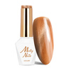 Esmalte híbrido LED/UV Gel Polish Yellows Cat Eye Metallic n.º 214 MollyNails sin HEMA/Di-HEMA, 8 g