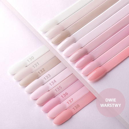 Smalto ibrido MollyNails French Manicure Cream Brulee senza HEMA/Di-HEMA 8 g n. 130