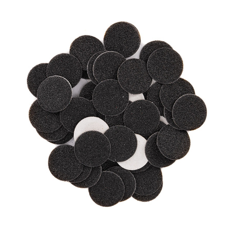 Schleifscheiben, austauschbare Scheiben, Körnung 150, für PodoDisk, Größe S, 15 mm, 50 Stück