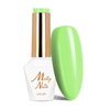 Lakier hybrydowy MollyNails Green Party Green Energy HEMA/Di-HEMA Free 8g Nr 80