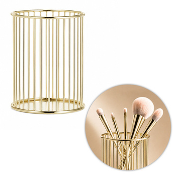 Support de rangement pour pinceaux, doré, n° 6