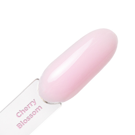 Gel de construction auto-nivelant, dur, de densité moyenne, MollyNails Cherry Blossom, sans HEMA/Di-HEMA, 15 g