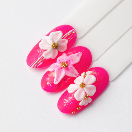 Polygel Acrylgel zum Aufbauen für Nagelverlängerungen AcrylGel MollyNails HEMA/Di-HEMA-frei Pure White 30 ml