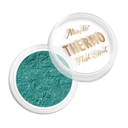 Nagelpulver Thermo Flash Effect MollyLac 0,5 g Nr. 9