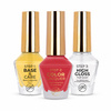 MollyNails Vinyl Effect System : kit 3 étapes « Essentials » – Corail