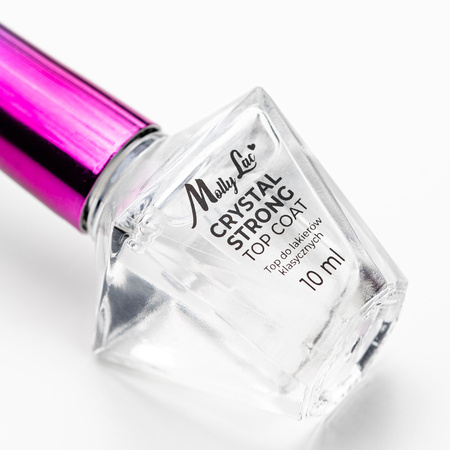 Esmalte de acabado para esmaltes clásicos CRYSTAL STRONG Top Coat MollyLac 10 ml