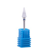 Fraise céramique pour ponçage Triangle, forme en sapin, conique, S 3/32'' (moyenne)