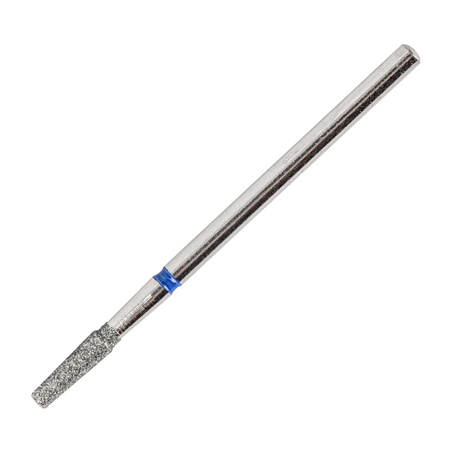 Set di frese diamantate coniche lunghe, blu, medie, 10 pezzi