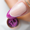 Lakier hybrydowy MollyNails Neon Flashy Cat Eye HEMA Free 8g Nr 174