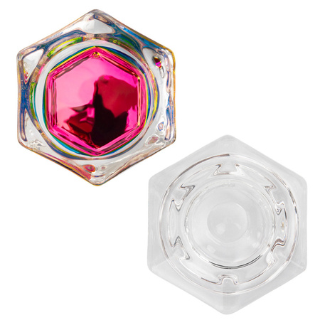 Glasfläschchen mit Deckel für Flüssigkeit, Reiniger für Henna Nr. 2