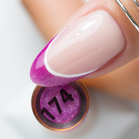 MollyNails Neon Flashy Cat Eye HEMA Free Hybrid Nail Polish 8g No. 174
