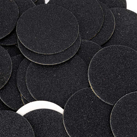 Disques abrasifs interchangeables, grain 240, pour PodoDisk, taille L, 25 mm, 50 pièces