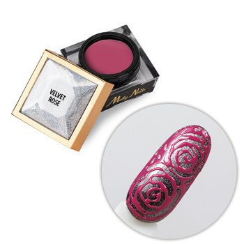 Creative Flow Color Gel - Gel creativo per Nail Art per realizzare motivi morbidi e sfumati MollyNails Velvet Rose Senza HEMA/Di-HEMA 5 g