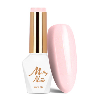 Vernis hybride LED/UV Gel Polish Idylle n° 424 Madame French MollyNails sans HEMA/Di-HEMA 8 g